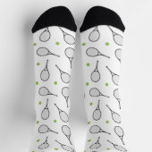 Tennis Ball Pattern Socken (Oben)