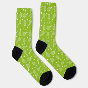 Tennis Ball Pattern Socken