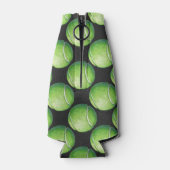 Tennis Ball Patterns Flaschenkühler (Rückseite)