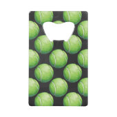 Tennis Ball Patterns Geldbeutel Flaschenöffner (Vorderseite)