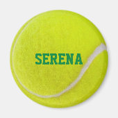 Tennis Ball Personalisiert Magnet (Vorne)