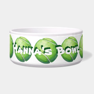 Tennis Ball Personalisiert Pet Bowl Napf