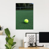 Tennis Ball Poster (Heimbüro)