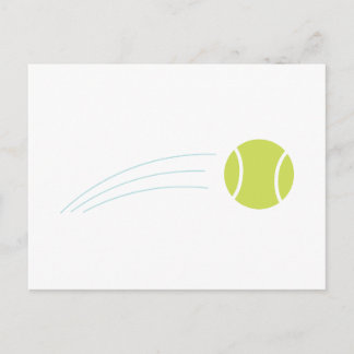 Tennis Ball Postkarte
