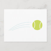 Tennis Ball Postkarte (Vorderseite)