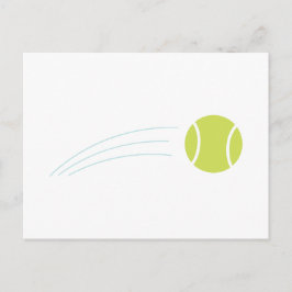 Tennis Ball Postkarte