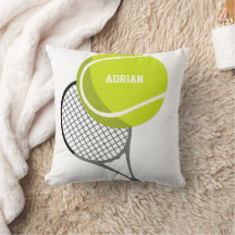 Tennis Ball & Racket Racquet Personalisiert