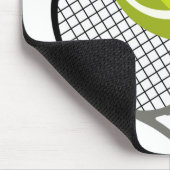 Tennis Ball & Racket Racquet Personalisiert Mousepad (Ecke)
