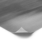 Tennis Ball Reflexion über den Nassplatz Poster (Ecke)