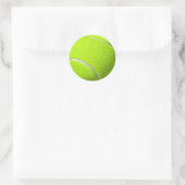 Tennis Ball Round Sticker (Tasche)