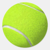 Tennis Ball Round Sticker (Vorderseite)