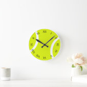 Tennis Ball Runde Wanduhr (Zuhause)