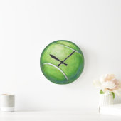 Tennis Ball Runde Wanduhr (Zuhause)
