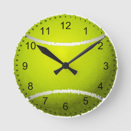 Tennis Ball Runde Wanduhr