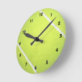 Tennis Ball Runde Wanduhr (Winkel)