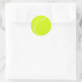 Tennis Ball Runder Aufkleber (Tasche)