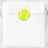 Tennis Ball Runder Aufkleber (Tasche)