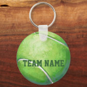 Tennis Ball Schlüsselanhänger (Vorderseite)