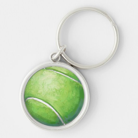 Tennis Ball Schlüsselanhänger (Vorne)