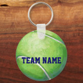 Tennis Ball Schlüsselanhänger (Vorderseite)