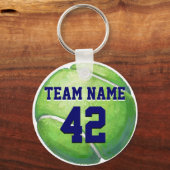 Tennis Ball Schlüsselanhänger (Vorderseite)