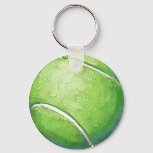 Tennis Ball Schlüsselanhänger (Vorderseite)