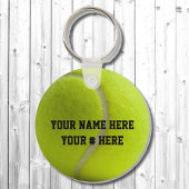 Tennis Ball Schlüsselanhänger personalisieren IHRE