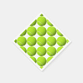 Tennis Ball Serviette (Ecke)