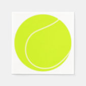 Tennis Ball Serviette (Vorderseite)