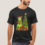 Tennis Ball Snowman Lights Xmas Tree Santa Tennis T-Shirt<br><div class="desc">Tennis Ball Snowman Lights Xmas Tree Santa Tennis Christmas .</div>