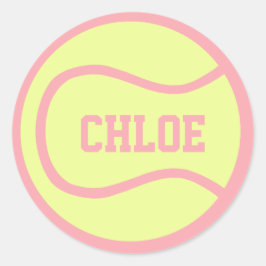 Tennis Ball Sticker - Passen Sie es an!