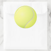 Tennis-Ball-Sticker Runder Aufkleber (Tasche)