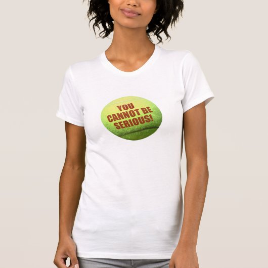 Tennis-Ball-T - Shirt (Vorderseite)