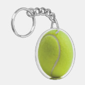 Tennis-Ball-Tasche Identifikations-UMBAU oder Schlüsselanhänger (Vorderseite links)