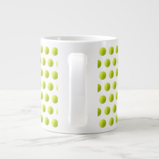 Tennis Ball Tasse (Rückseite)