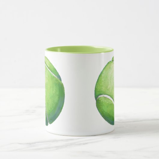 Tennis Ball Tasse (Zentrum)