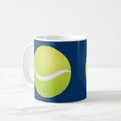 Tennis-Ball-Tasse Kaffeetasse (Vorderseite Links)