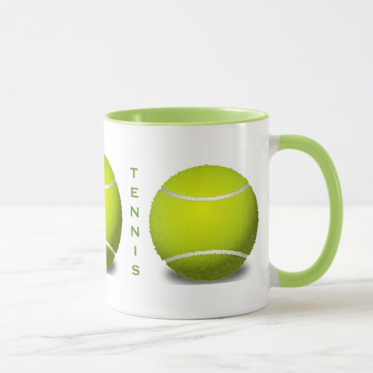 Tennis-Ball-Tasse Tasse (Rechts)