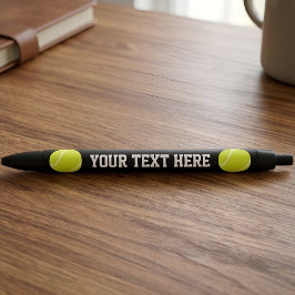 Tennis-Ball-Teamname oder Textcoach-Stifte Kugelschreiber