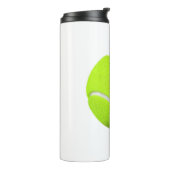 Tennis Ball Thermosbecher (Nach links gedreht)