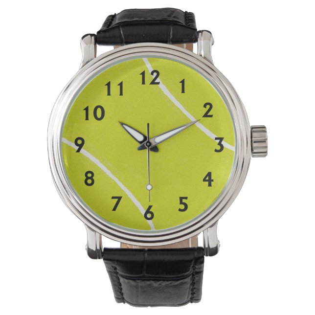 Tennis Ball Time Armbanduhr (Vorderseite)