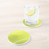 Tennis-Ball trinkt Untersetzer (Seite)