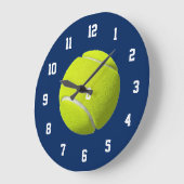 Tennis-Ball-Uhr Große Wanduhr (Winkel)