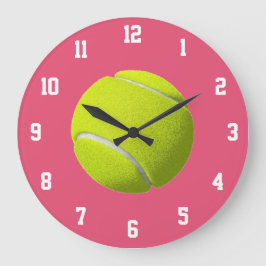 Tennis-Ball-Uhr Große Wanduhr