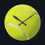 Tennis-Ball-Uhr Runde Wanduhr<br><div class="desc">Tennis-Ball-Uhr</div>