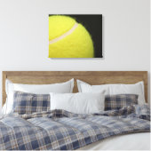 Tennis Ball umarmte Canvas Leinwanddruck (Insitu (Schlafzimmer))