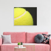 Tennis Ball umarmte Canvas Leinwanddruck (Insitu (Wohnzimmer))