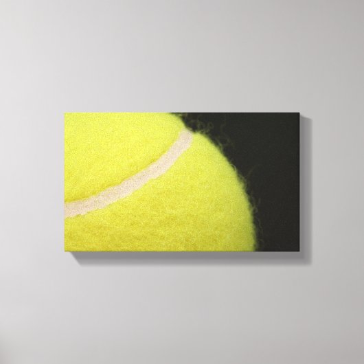Tennis Ball umarmte Canvas Leinwanddruck (Vorderseite)