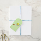 Tennis Ball und Racket Geschenkanhänger (Mit Garn)