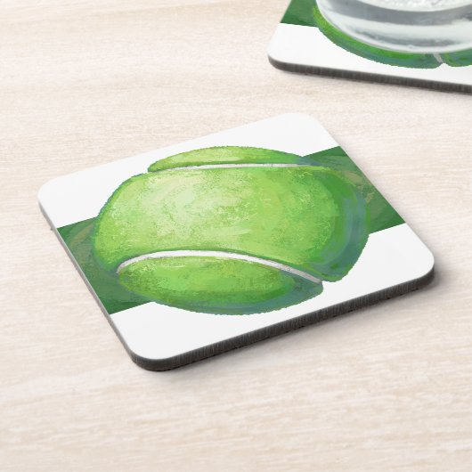 Tennis Ball Untersetzer (Linke Seite)